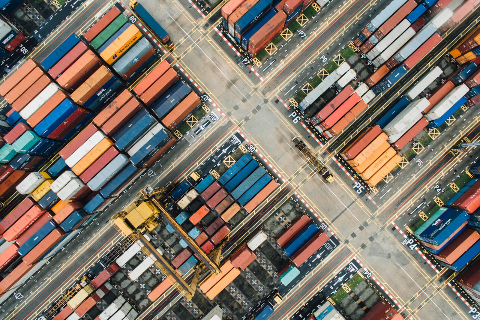 Cargo containers and global shipping
